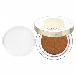 Missha, Glow Cushion, № 27, коричневый, 14 г (0,49 унции)