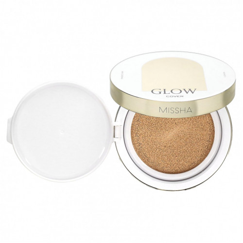 Missha, Glow Cushion, № 13, слоновая кость, 14 г (0,49 унции)