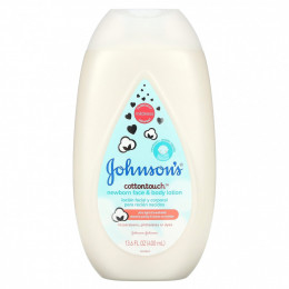 Johnson & Johnson, Cottontouch, лосьон для лица и тела для новорожденных, 400 мл (13,6 жидк. Унции)