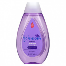 Johnson & Johnson, Успокаивающий шампунь, 400 мл (13,6 жидк. Унции)