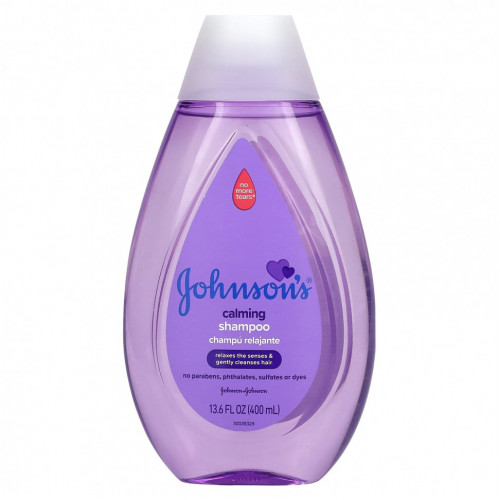 Johnson & Johnson, Успокаивающий шампунь, 400 мл (13,6 жидк. Унции)