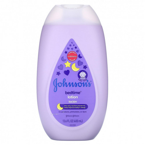 Johnson & Johnson, Перед сном, лосьон, 400 мл (13,6 жидк. Унции)