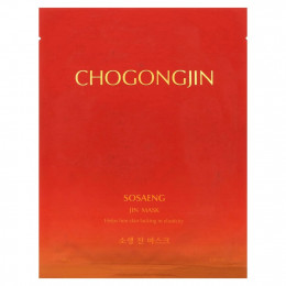 Missha, Тканевая маска Chogongjin Sosaeng Jin, 1 тканевая маска, 40 г (1,41 унции)