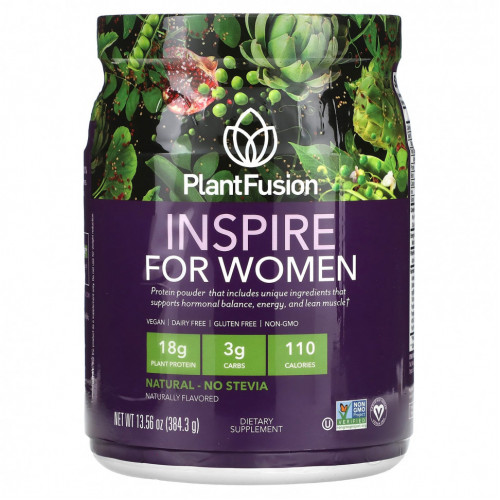 PlantFusion, Inspire for Women, натуральный, 384,3 г (13,56 унции)