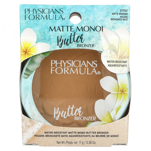 Physicians Formula, Matte Monoi, бронзер с маслом, 11 г (0,38 унции)