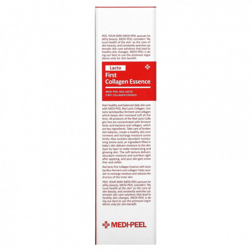 Medi-Peel, Red Lacto First Collagen Essence, 140 мл (4,73 жидк. Унции)