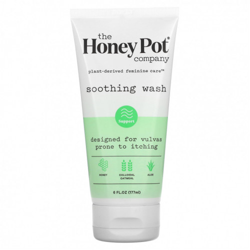 The Honey Pot Company, Soothing Wash, 6 fl oz (177 ml)