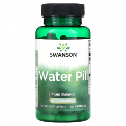 Swanson, Water Pill, формула 2-в-1, 120 капсул