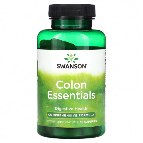 Swanson, Colon Essentials, 90 капсул