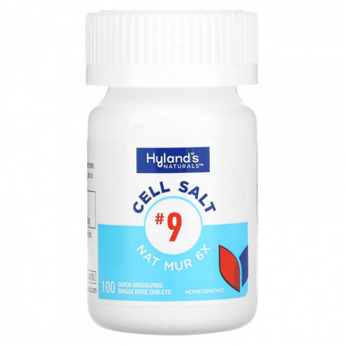 Hyland's, Cell Salt № 9, 100 быстрорастворимых отдельных таблеток