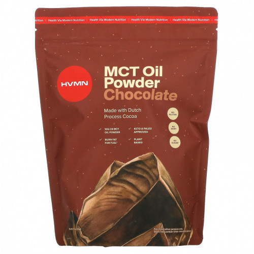 HVMN, MCT Oil Powder, шоколад, 315 г (11,1 унции)