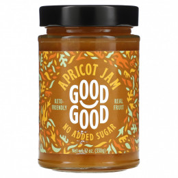 GOOD GOOD, Apricot Jam, 12 oz (330 g)