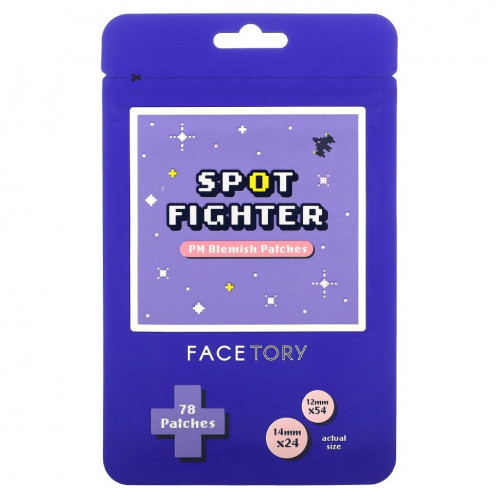 FaceTory, Spot Fighter, патчи от PM, 78 шт.