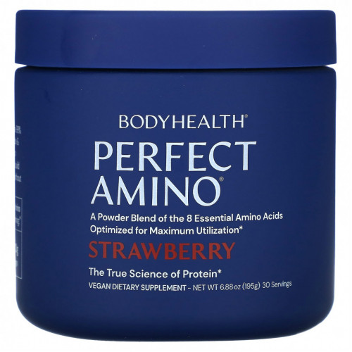 BodyHealth, Perfect Amino, клубника, 195 г (6,88 унции)