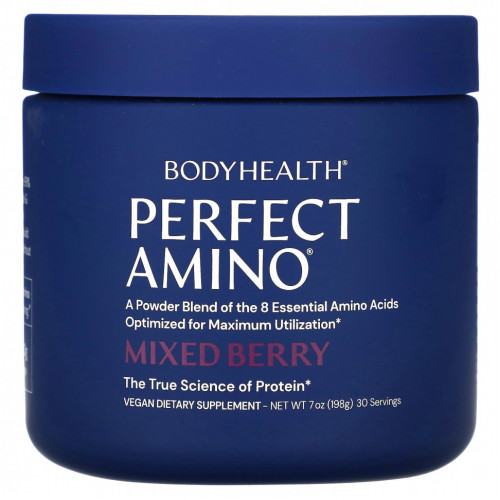 BodyHealth, Perfect Amino, ягодное ассорти, 198 г (7 унций)