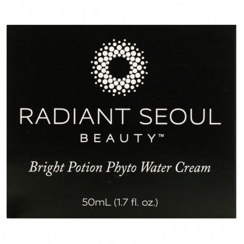 Radiant Seoul, Bright Potion, водный крем с фито, 50 мл (1,7 жидк. Унции)