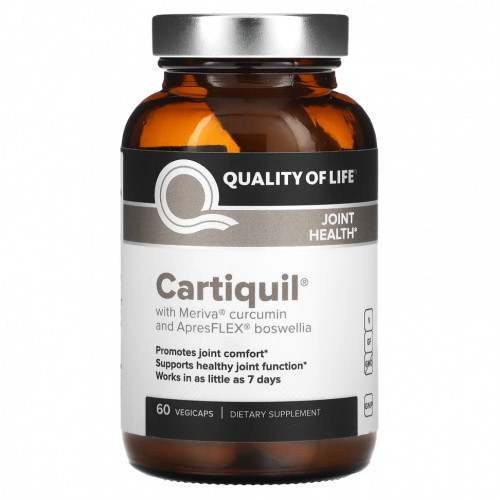 Quality of Life Labs, Cartiquil`` 60 растительных капсул