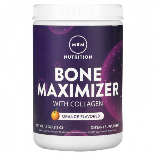 MRM Nutrition, Bone Maximizer с коллагеном, апельсин, 315 г (11,1 унции)