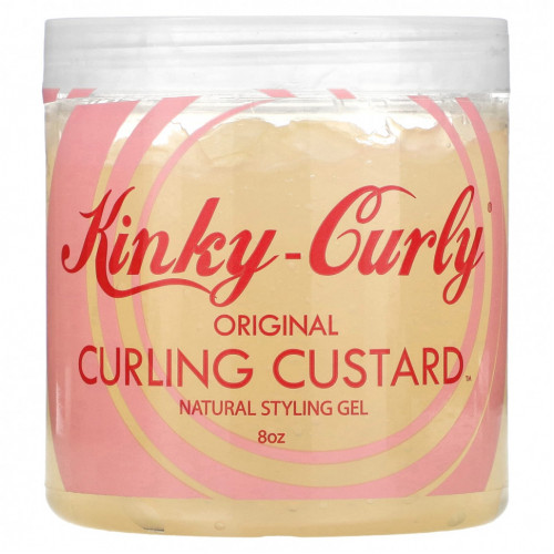 Kinky-Curly, Original Curling Custard, гель для натуральной укладки, 8 унций