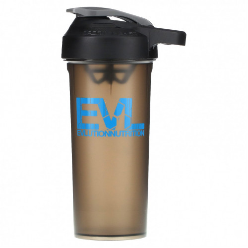 EVLution Nutrition, EVL Sport Shaker, черный, 27 унций