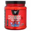 BSN, Cellmass 2.0, улучшенная сила действия, со вкусом голубой малины, 495 г (1,09 фунта)