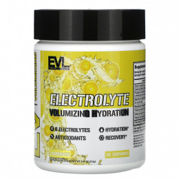 EVLution Nutrition, Electrolyte Volumizing Hydration, лимонад, 111 г (3,91 унции)