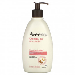 Aveeno, Увлажняющий крем с маслом, с легким ароматом, 354 мл (12 жидк. Унций)