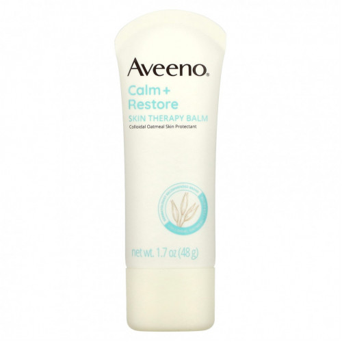 Aveeno, Calm + Restore, бальзам для ухода за кожей, без отдушек, 48 г (1,7 унции)