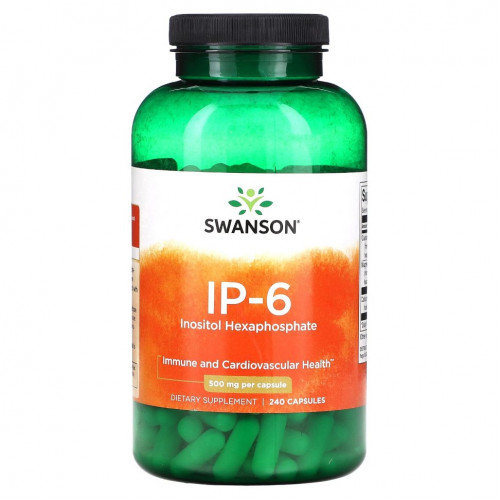 Swanson, IP-6, 500 мг, 240 капсул