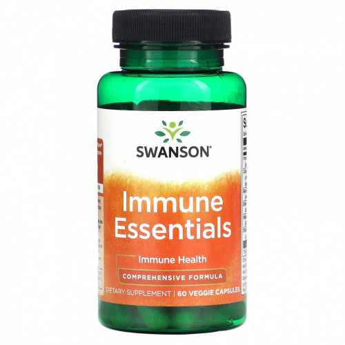 Swanson, Immune Essentials, 60 растительных капсул