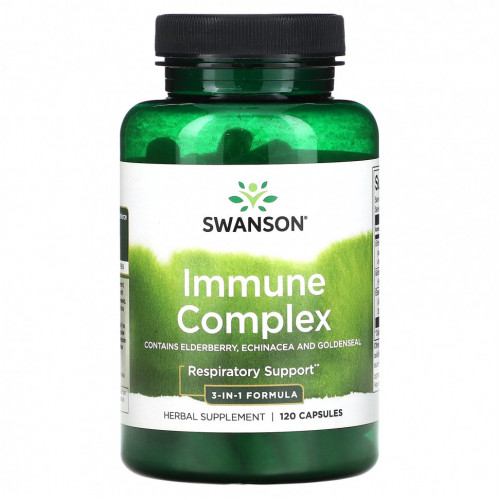 Swanson, Immune Complex, 120 капсул