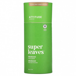 ATTITUDE, Super Leaves, дезодорант, листья оливы, 85 г (3 унции)