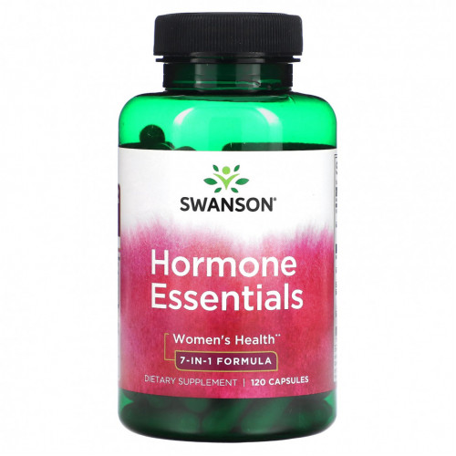 Swanson, Hormone Essentials, для женского здоровья, 120 капсул