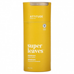 ATTITUDE, Super Leaves, дезодорант, листья лимона, 85 г (3 унции)