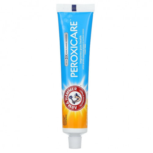 Arm & Hammer, PeroxiCare, зубная паста для здоровья десен, свежая мята, 170 г (6 унций)