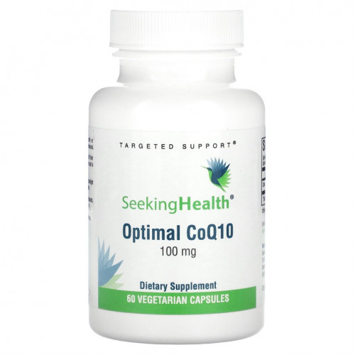 Seeking Health, Optimal CoQ10, 100 мг, 60 вегетарианских капсул