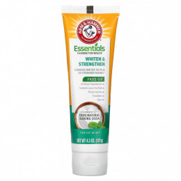 Arm & Hammer, Whiten & Strengthen, зубная паста с незаменимыми фторами, свежая мята, 121 г (4,3 унции)