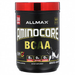 ALLMAX, AMINOCORE BCAA, белый виноград, 315 г (0,69 фунта)