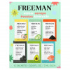 Freeman Beauty, Winter Escape, косметические маски для лица, ассорти, 6 пакетиков по 7 мл (0,24 жидк. Унции) (Товар снят с продажи)