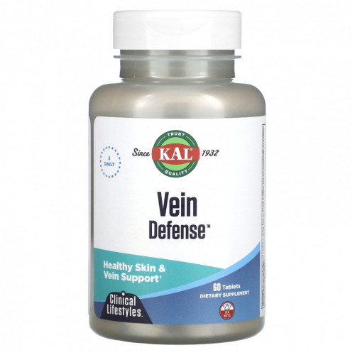 KAL, Vein Defense, 60 таблеток