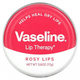 Vaseline, Lip Therapy, розовые губы, 17 г (0,6 унции)