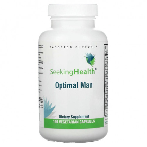 Seeking Health, Optimal Man, 120 вегетарианских капсул