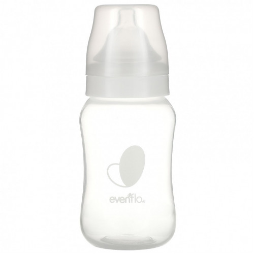 Evenflo Feeding, Balance + Bottle, широкая, для детей от 0 месяцев, для медленного приема, 270 мл (9 унций)