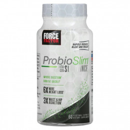 Force Factor, ProbioSlim + Next-Gen SLIMVANCE, 60 капсул