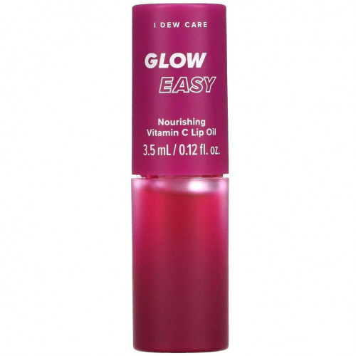 I Dew Care, Glow Easy, питательное масло для губ с витамином C, 3,5 мл (0,12 жидк. Унции)