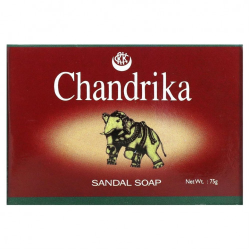 Chandrika Soap, Chandrika Sandal Soap, 75 g