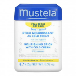 Mustela, Baby, питательный стик с холодным кремом, 9,2 г (0,32 унции)