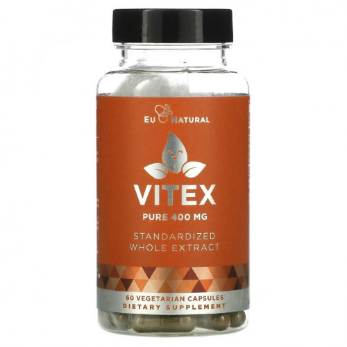 Eu Natural, Vitex, 400 мг, 60 вегетарианских капсул