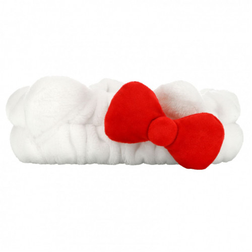 The Creme Shop, Plush Spa Heaband With Hello Kitty's Signature Bow, 1 Piece