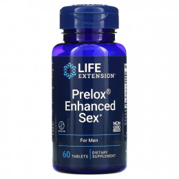 Life Extension, Prelox Enhanced Sex, для мужчин, 60 таблеток